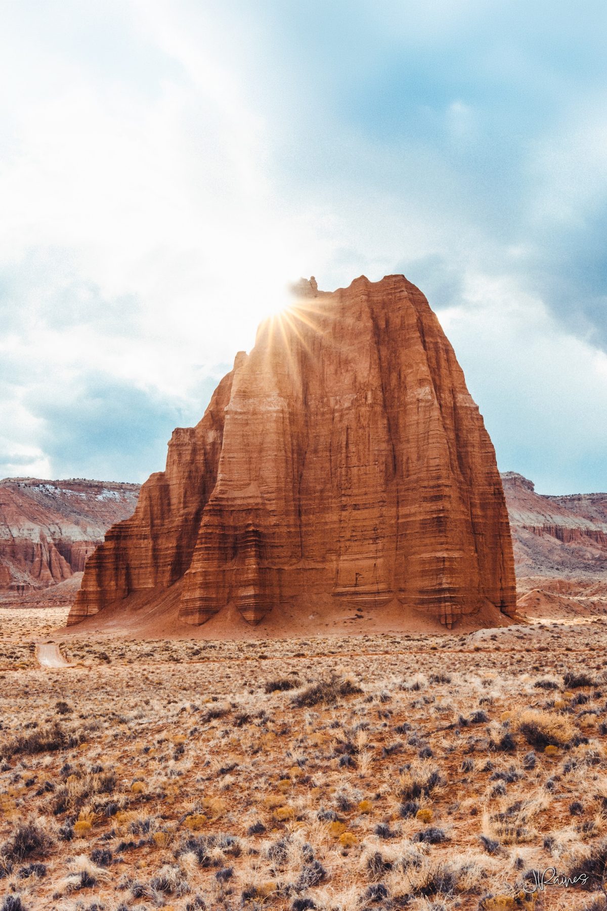 Temple of the Sun in Capitol Reef National Park