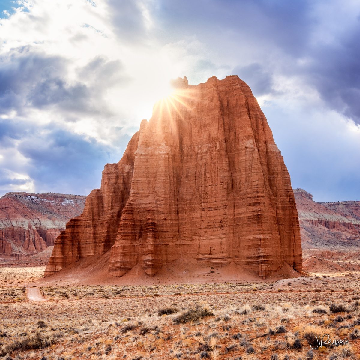Temple of the Sun in Capitol Reef National Park